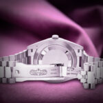 Rolex Day-Date 40 228206 President 40MM Platinum Ice Blue Diagonal Motif Dial - Image 6