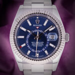 Rolex Sky-Dweller 336934 42mm Stainless Steel Oyster Bright Blue Dial