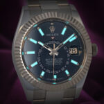 Rolex Sky-Dweller 336934 42mm Stainless Steel Oyster Bright Blue Dial - Image 5