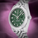 Rolex Sky-Dweller 336934 42mm Stainless Steel Green Dial Jubilee - Image 4