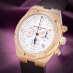 Vacheron Constantin Overseas Chronograph Automatic Rose Gold 42mm 5500V/000R-B074 White Dial - Image 3
