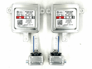 2x New Ballast & D8S 6000K Bulb fits 15-18 Porsche Cayenne Xenon HID Headlight