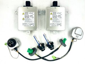 2x New OEM for 08-15 Mitsubishi Lancer Xenon HID Ballast Igniter & D2S Bulb