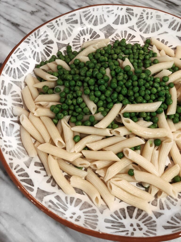 Pea, Mint, + White Truffle Pasta Sivan
