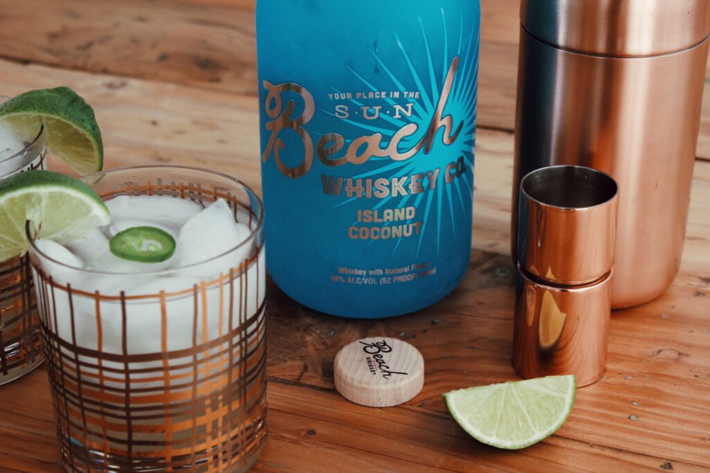 BEACH WHISKEY COCONUT COCKTAIL Sivan