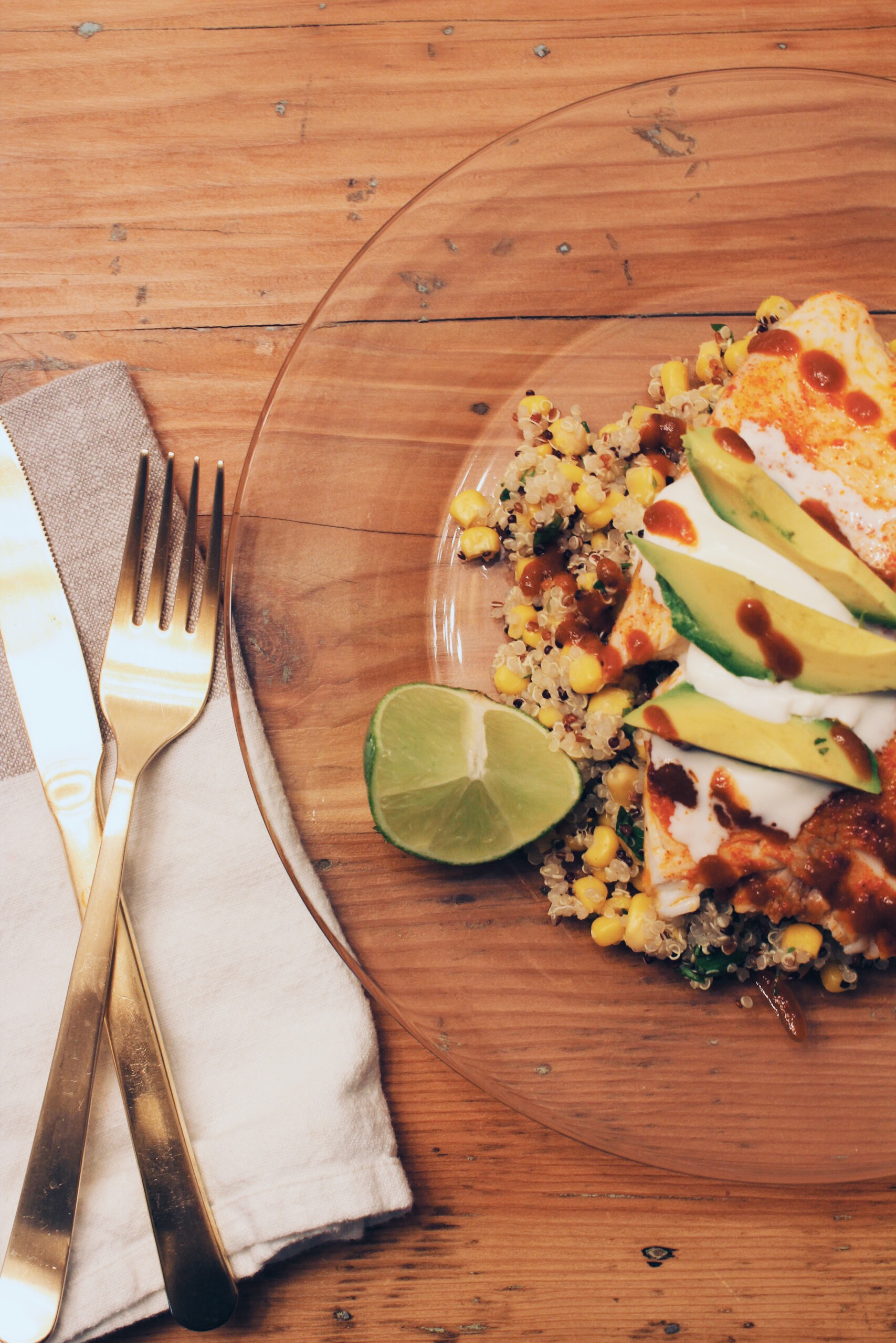 SRIRACHA + LIME TILAPIA - Sivan