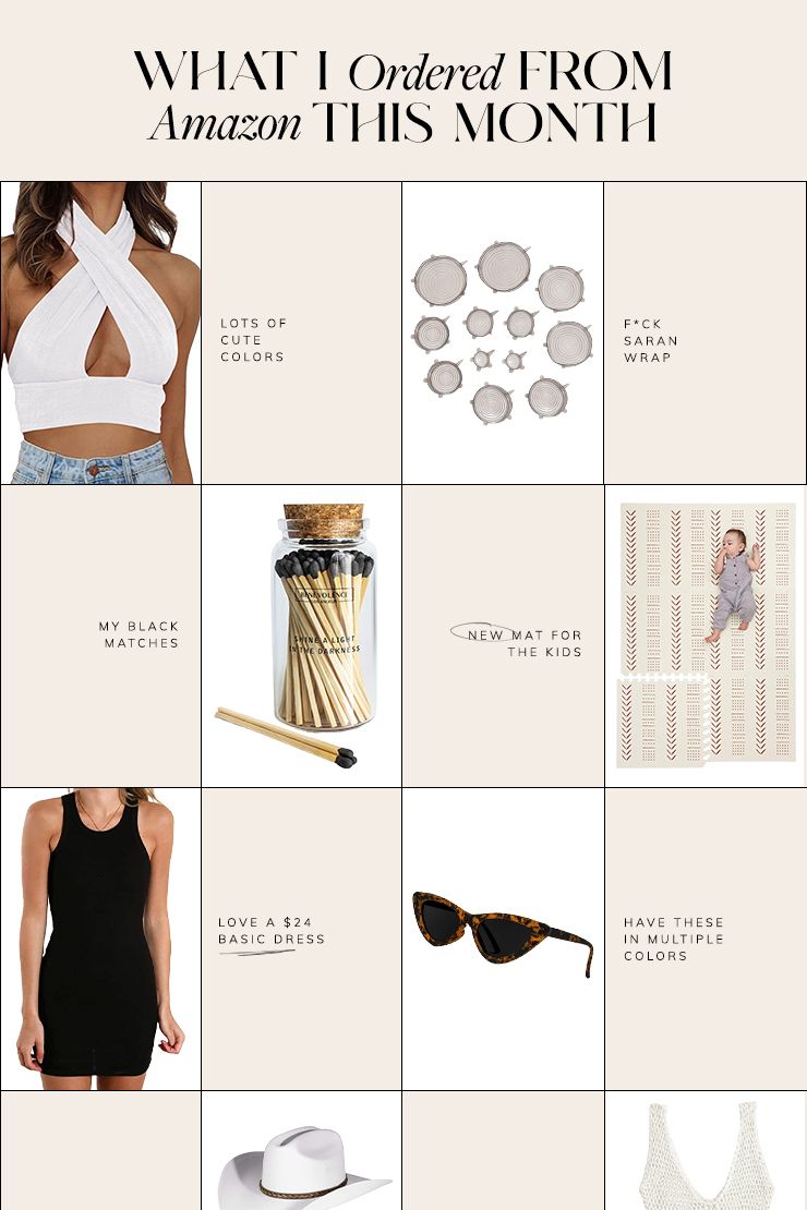WHAT I ORDERED FROM AMAZON THIS MONTH Sivan