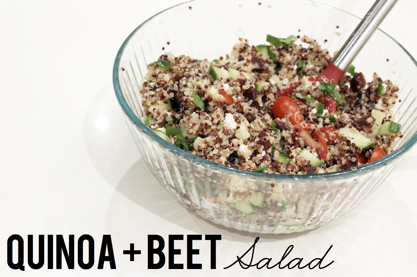 Quinoa + Beet + Mint Salad - Sivan