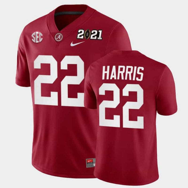 Men Alabama Crimson Tide Najee Harris 2021 National
