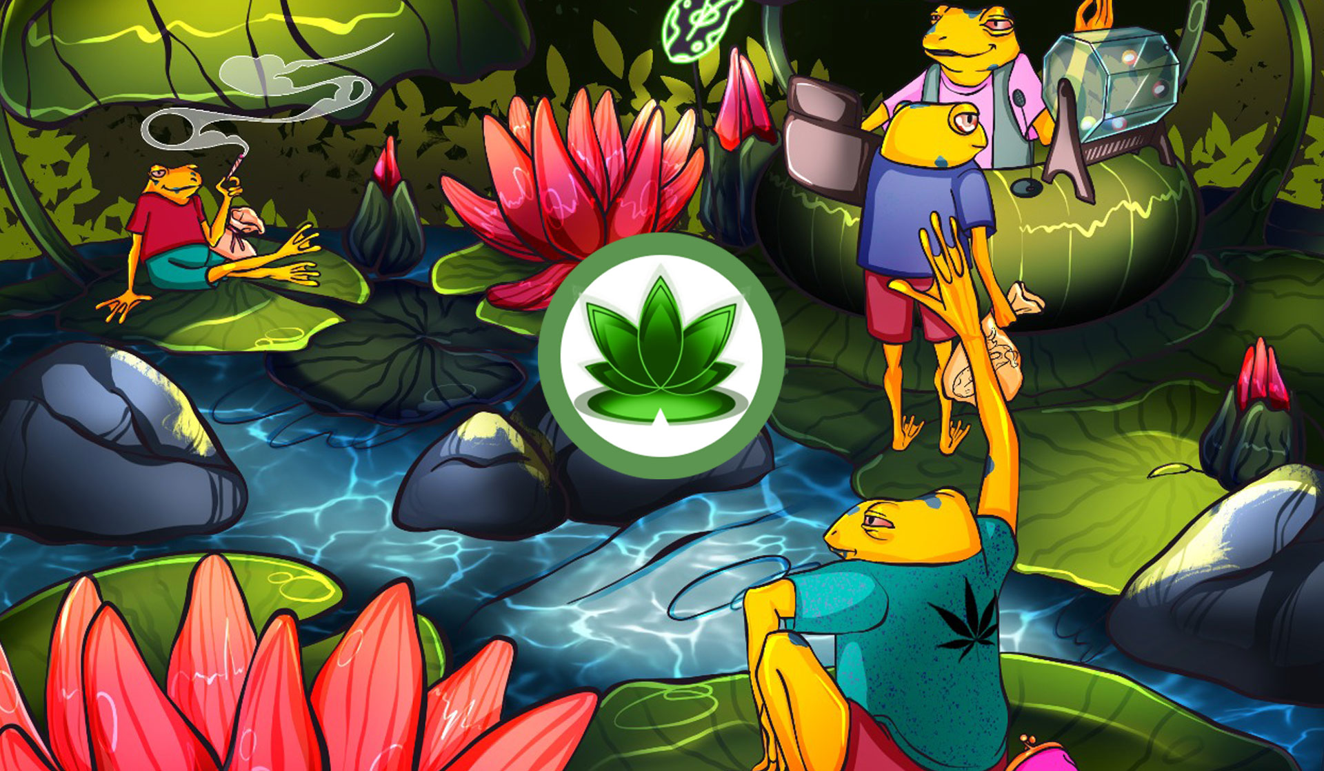 Lilypad The Stoned Frogs