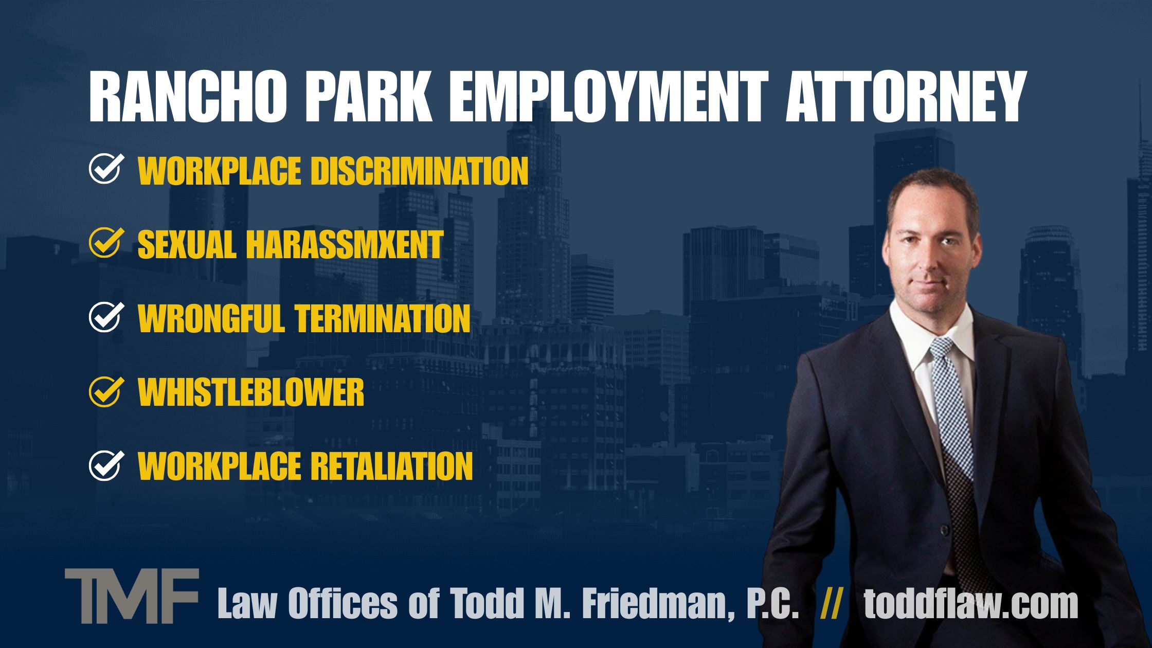 Rancho Park Employment Attorney Services