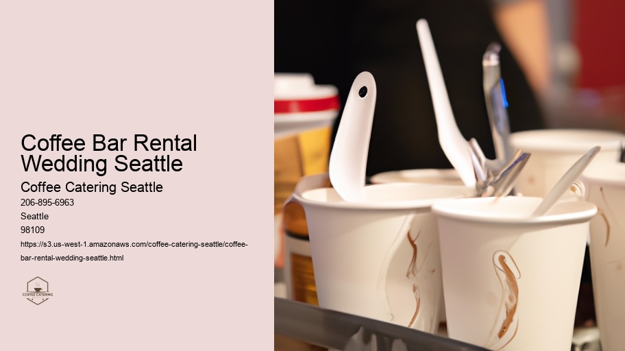 How to Spice Up Your Next Event with Seattle's Finest Coffee Catering
