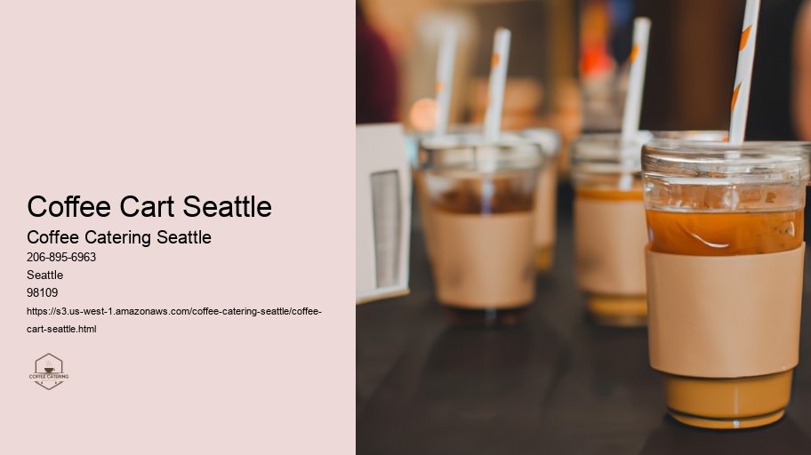 Customizable Coffee Experiences for Private Events in Seattle