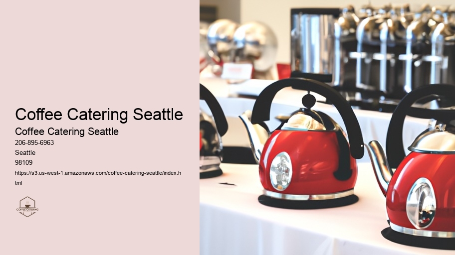 How to Spice Up Your Next Event with Seattle's Finest Coffee Catering