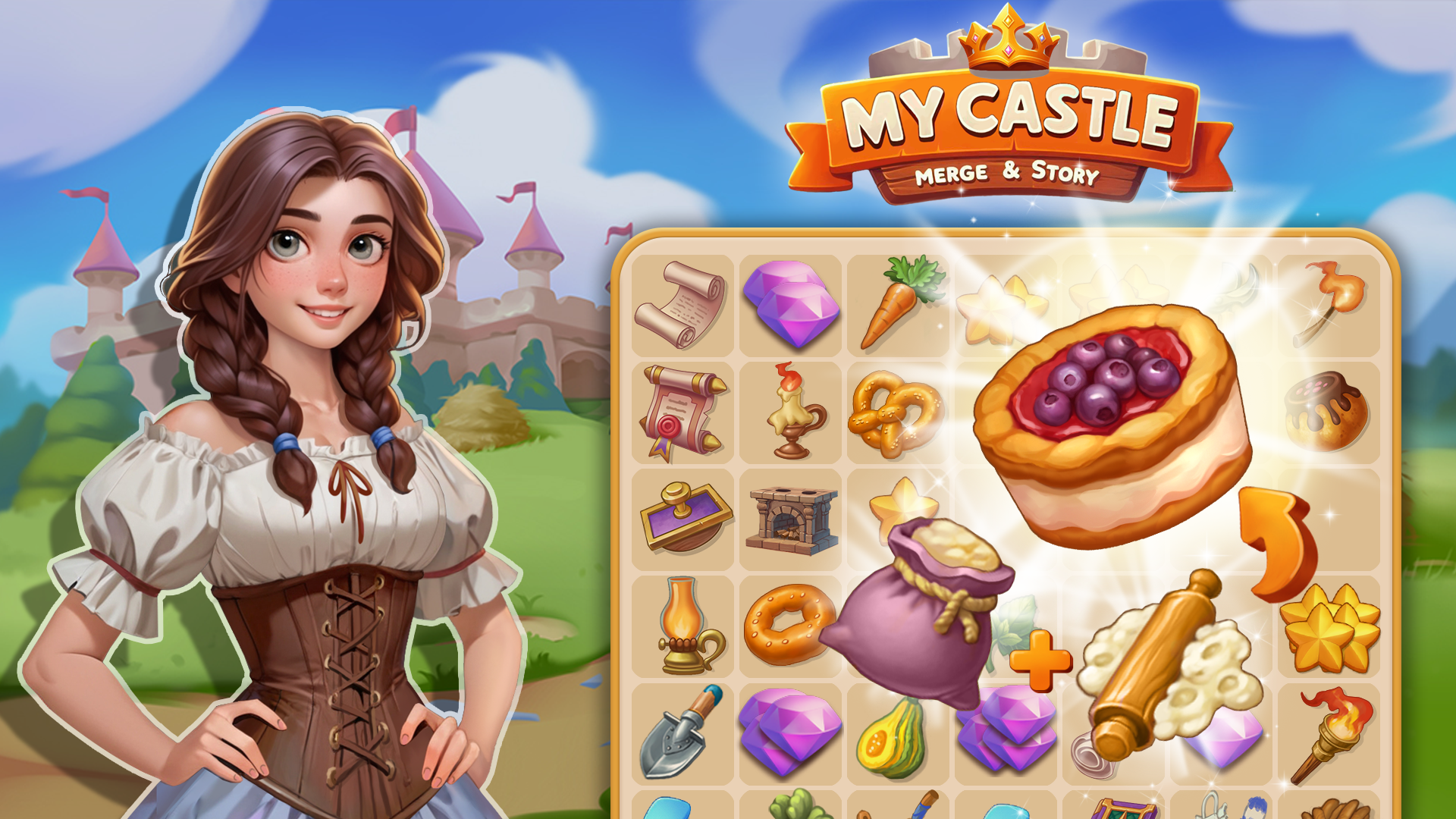 My Castle. Merge & Story