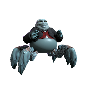 Monsters Inc Mr Waternoose - made with Hero Forge