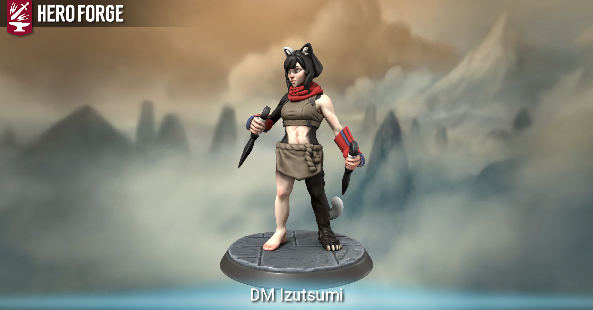 Dm Izutsumi Made With Hero Forge Dm Izutsumi Made With Hero Forge