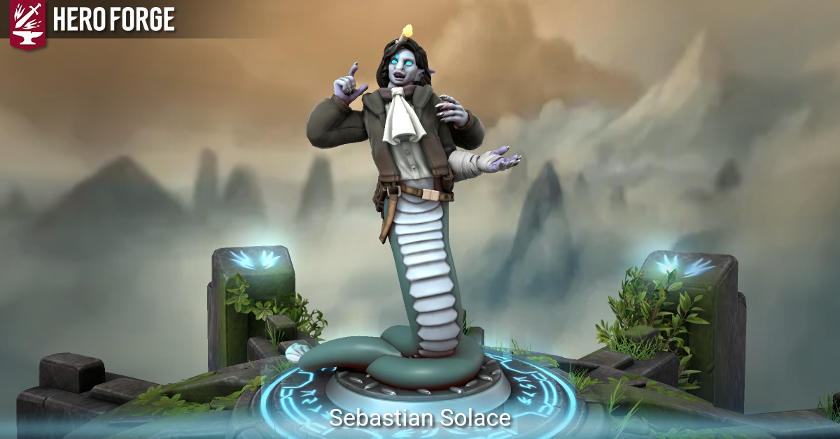 Sebastian Solace Made With Hero Forge Sebastian Solace Made With Hero Forge