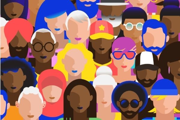 Embracing diversity vector
