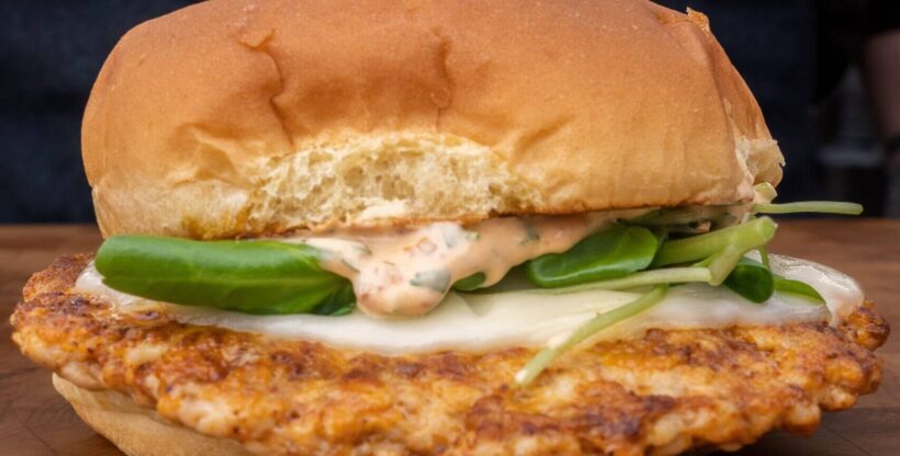 Chicken Chipotle Smashburgers