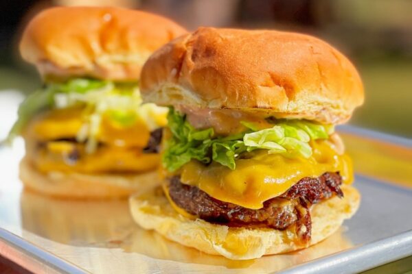 Diner Style Double Wagyu Smash Burger