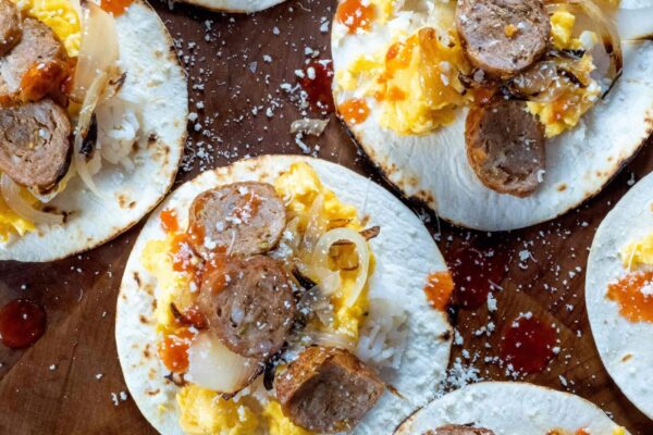 Breakfast Chorizo Tacos