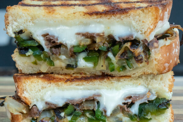 Roasted Poblano Grilled Cheese