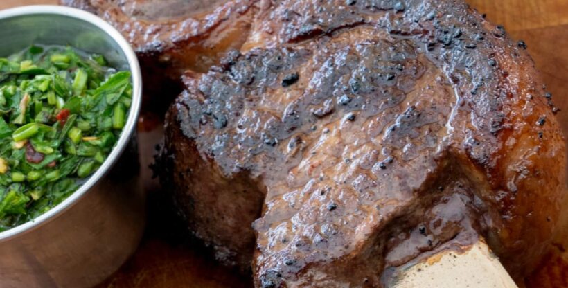 Sword Skewered Picanha Steak