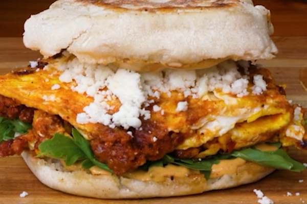 Chorizo Breakfast Sandwich