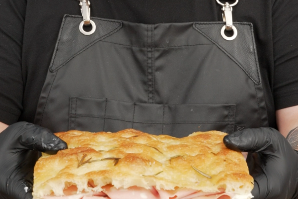 Mortadella Sandwich