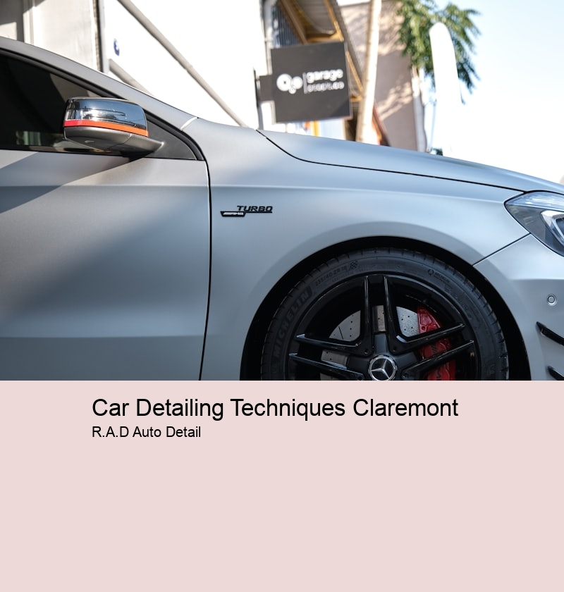 Car Detailing Techniques Claremont