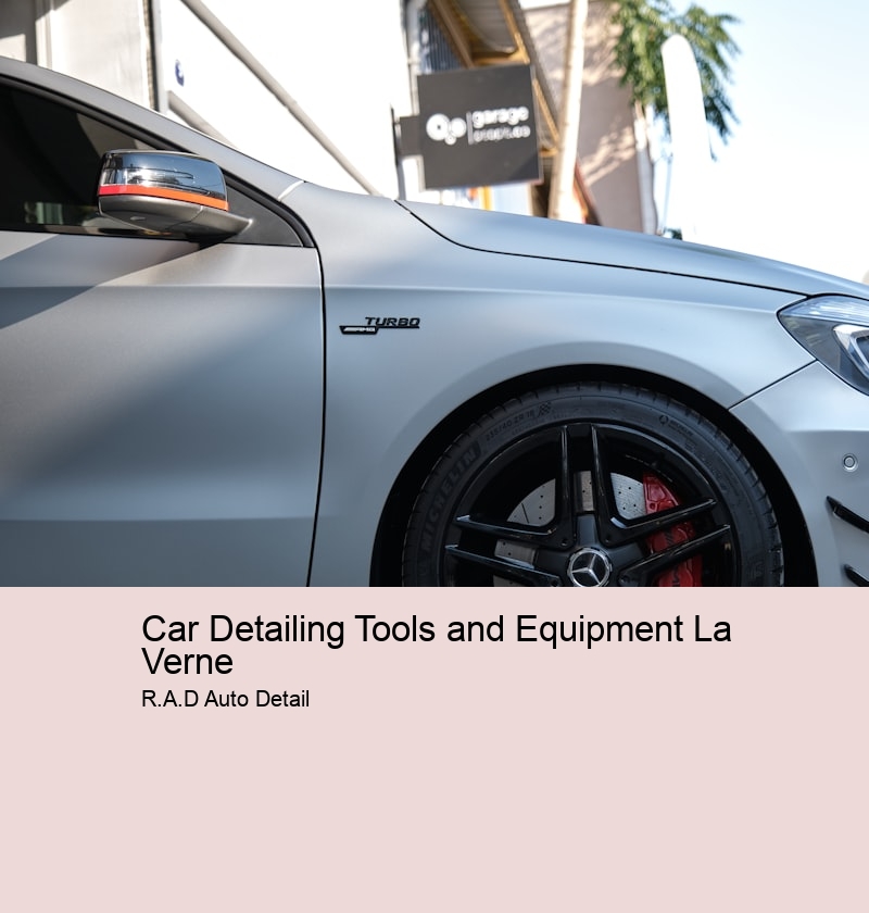 Car Detailing Tools and Equipment La Verne