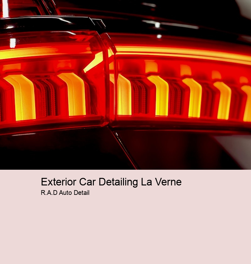 Exterior Car Detailing La Verne