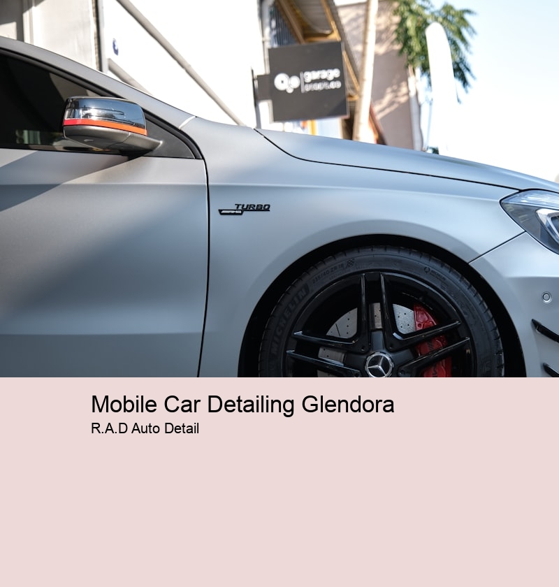 Mobile Car Detailing Glendora