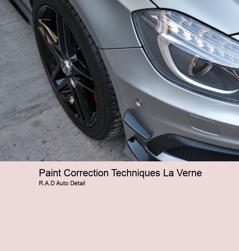 Paint Correction Techniques La Verne