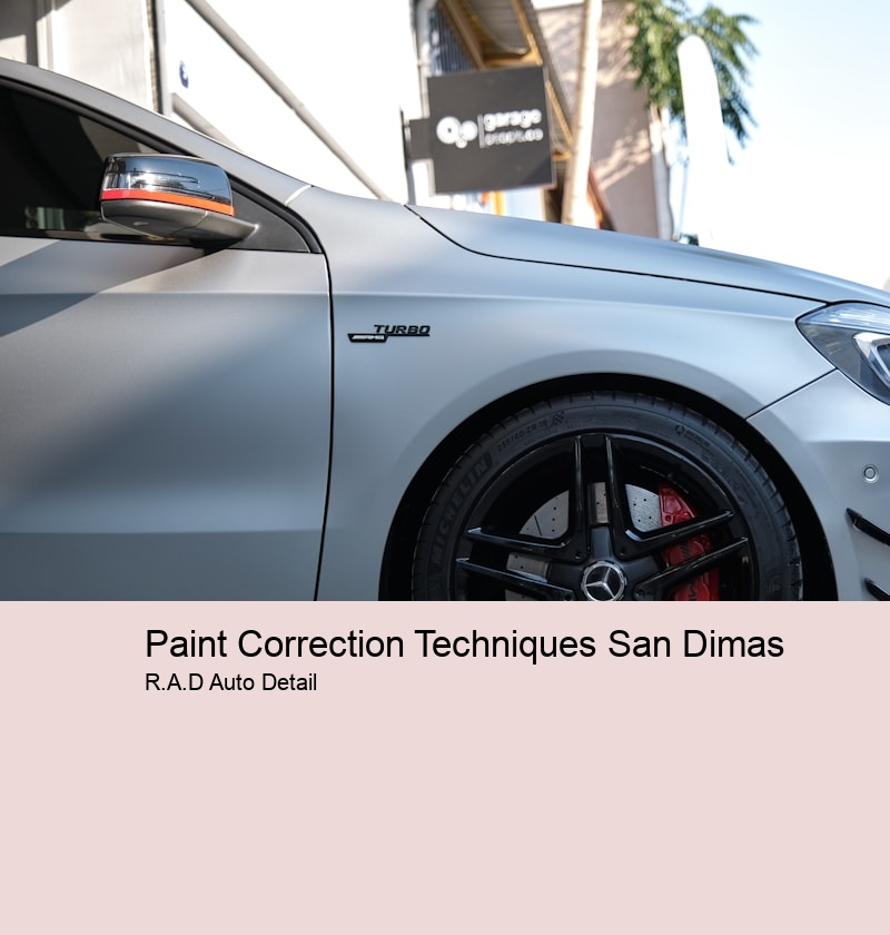 Paint Correction Techniques San Dimas