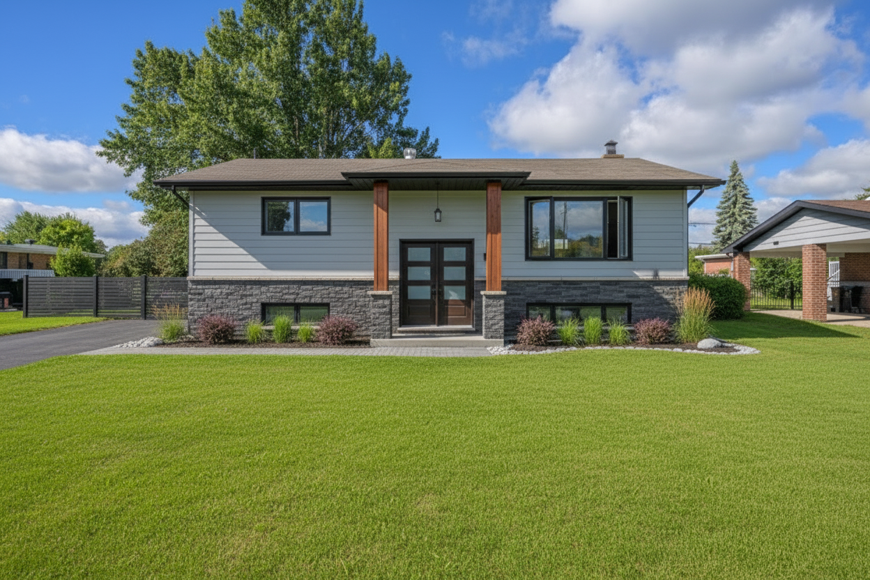 After - exterior transformation: Up to date design