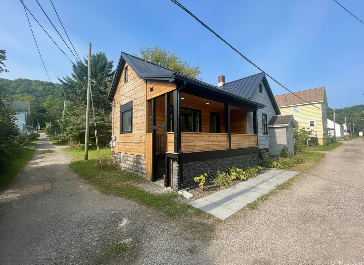 After - exterior transformation: Update for a more modern cottage look