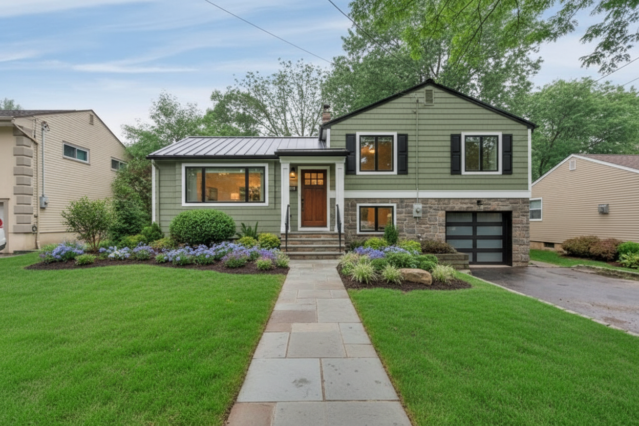 After - interior transformation: Redesign this house to maximize curb appeal