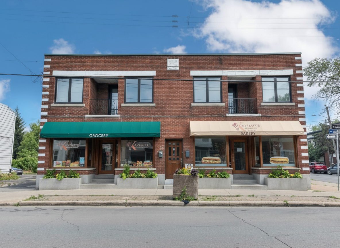 After - exterior transformation: Design type: exterior. Style Ref: None. Instructions: Can you make this a better looking building