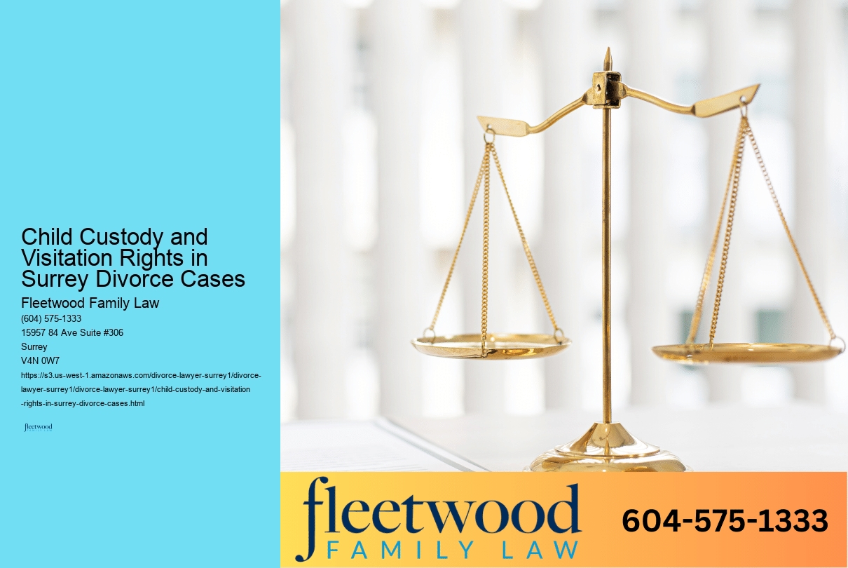 Child Custody and Visitation Rights in Surrey Divorce Cases 