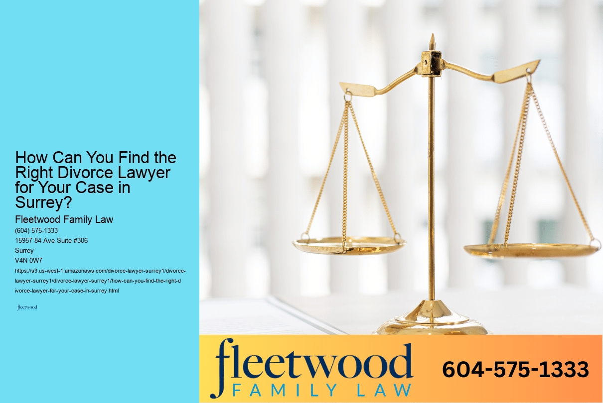 How Can You Find the Right Divorce Lawyer for Your Case in Surrey? 