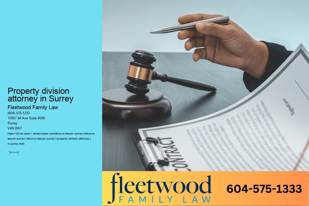 Property division attorney in Surrey