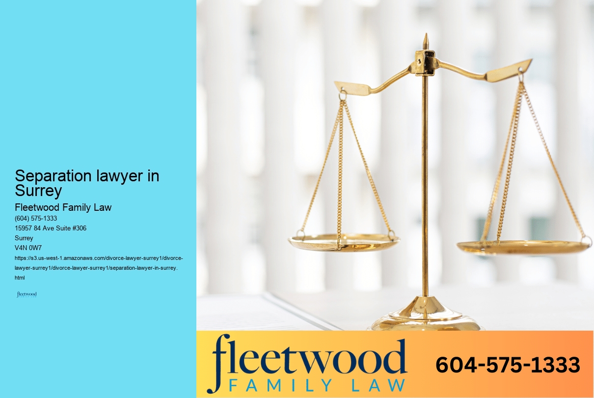 Separation lawyer in Surrey