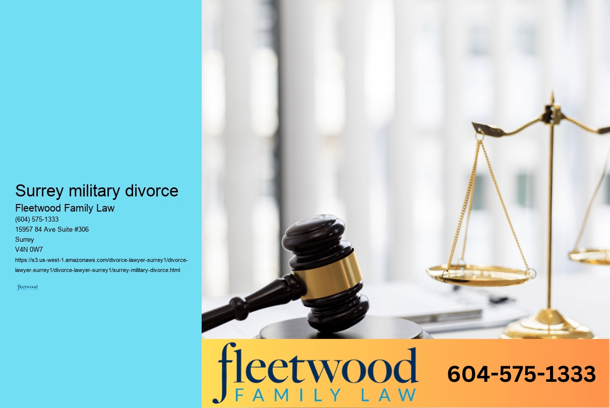 Surrey military divorce