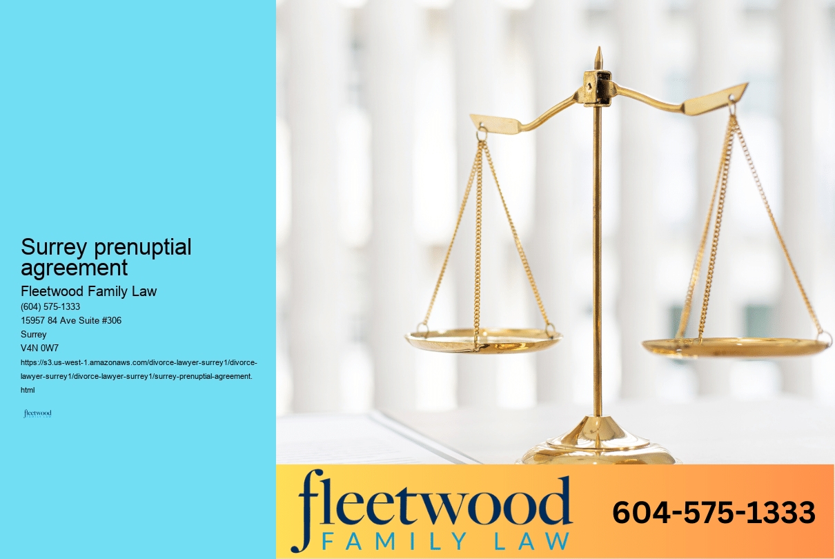 Surrey prenuptial agreement
