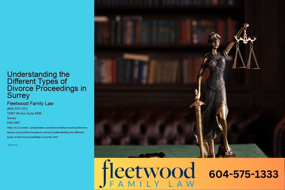 Understanding the Different Types of Divorce Lawyer in Surrey 