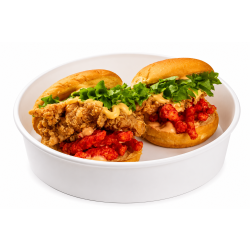 Cheeto Crispy Chicken Burger Slider