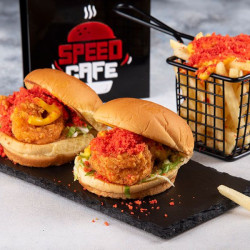 Shrimp slider cheetos