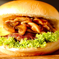 Beef Mushroom Burger